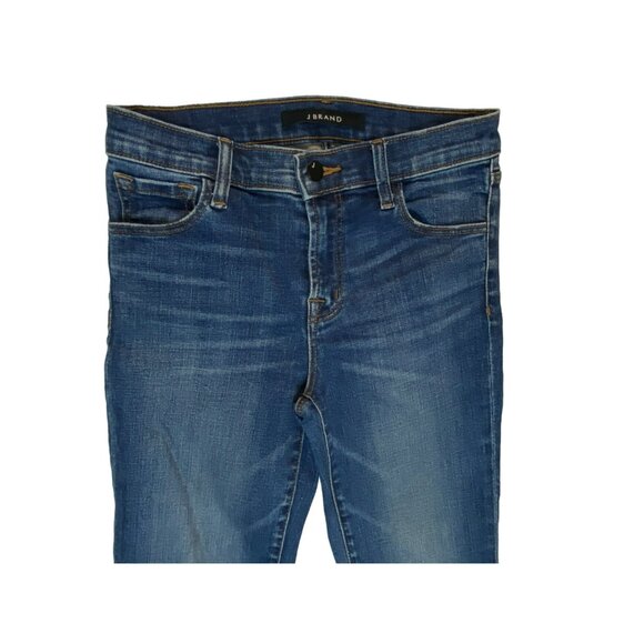 J Brand Jeans Size 25 x 29 Skinny Stretch Womens $225 MSRP! Blue Faded So Soft! - Picture 4 of 7